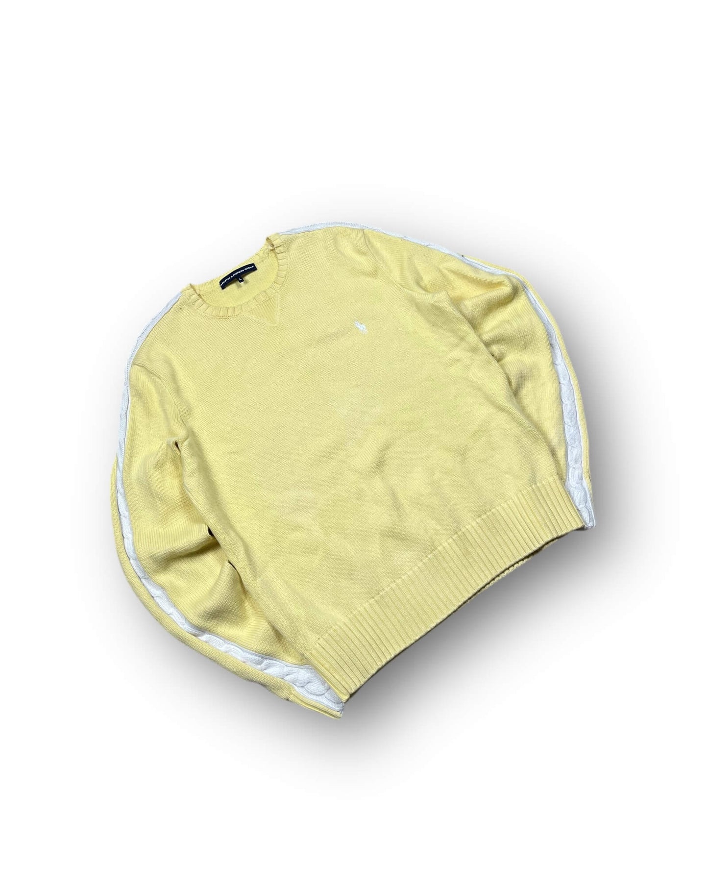 RALPH LAUREN ZOPFMUSTER SWEATER (M-L)