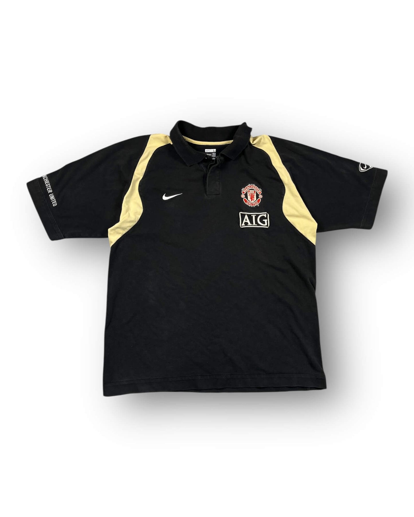 VINTAGE NIKE MANCHESTER UNITED POLO (L)