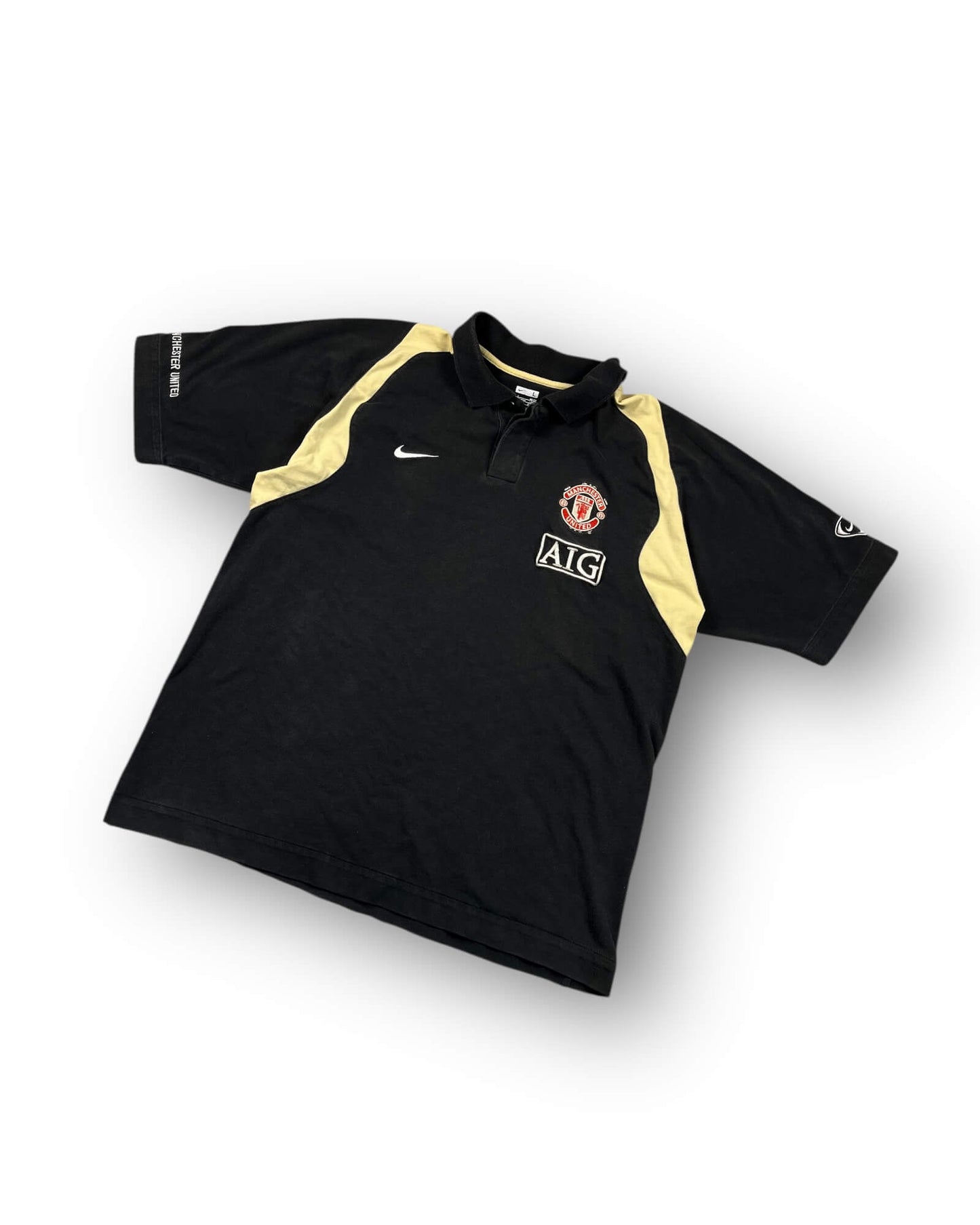 VINTAGE NIKE MANCHESTER UNITED POLO (L)