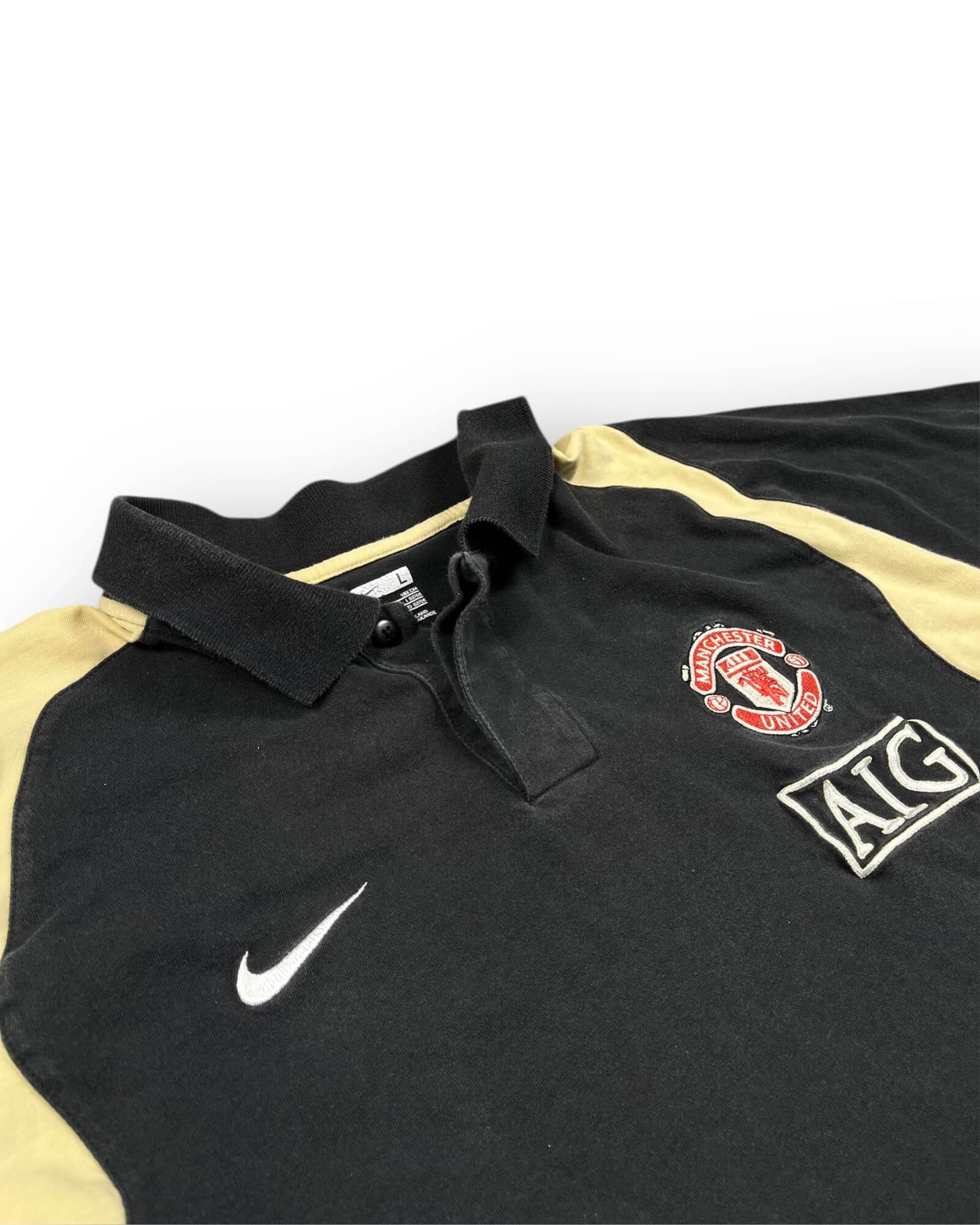 VINTAGE NIKE MANCHESTER UNITED POLO (L)