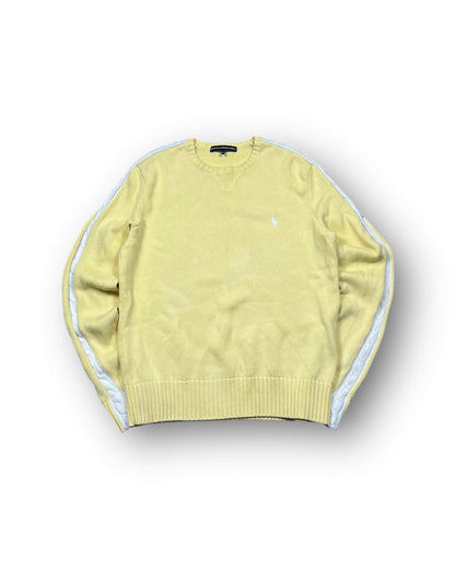 RALPH LAUREN ZOPFMUSTER SWEATER (M-L)