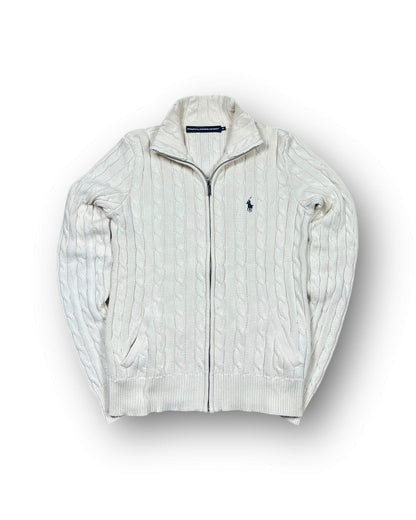 RALPH LAUREN ZOPFMUSTER SWEATER (S-M)