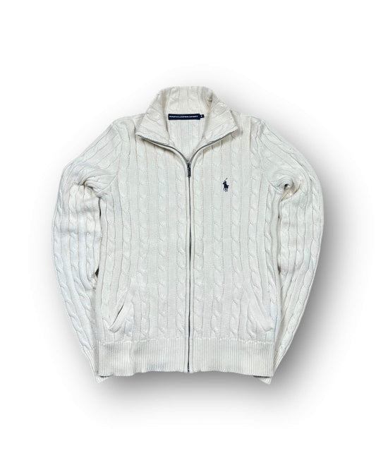RALPH LAUREN ZOPFMUSTER SWEATER (S-M)