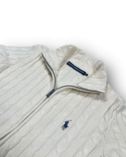 RALPH LAUREN ZOPFMUSTER SWEATER (S-M)